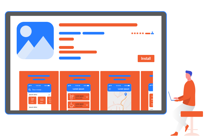 انشاء تطبيق موبايل